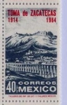 Stamps Mexico -  TOMA DE ZACATECAS  1914-1964