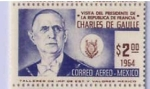 Stamps Mexico -  VISITA DEL PRESIDENTE DE LA REPUBLICA DE FRANCIA 