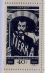 Stamps : America : Mexico :  1915 LEY DE LA REFORMA AGRARIA 1965 " Zapata"