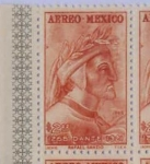 Stamps : America : Mexico :  1265- DANTE-1321
