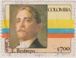 Stamps Colombia -  Carlos E. Restrepo