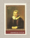 Stamps Russia -  Retrato de anciana