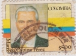 Stamps Colombia -  Mariano Ospina Pérez