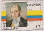 Stamps Colombia -  José de Obaldía