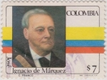 Stamps Colombia -  José de Ignacio de Márquez