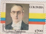 Stamps : America : Colombia :  Alfonso López Pumarejo