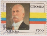 Stamps Colombia -  Pedro Nel Ospina