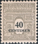 Stamps France -  ARCO DEL TRIUNFO 1955. Y&T Nº 703