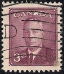 Stamps : America : Canada :  Rey Jorge VI