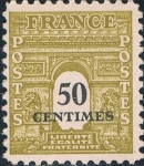 Stamps France -  ARCO DEL TRIUNFO 1955. Y&T Nº 704