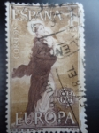 Stamps Spain -  Ed:1519- Nuestra Señora de Europa- Sello Europa CEPT