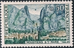 Stamps France -  TURISMO 1965. MOUSTIERS SAINTE MARIE. Y&T Nº 1436