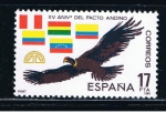 Stamps Spain -  Edifil  2778  XV Cente. del Pacto Andino.  