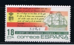 Stamps Spain -  Edifil  2791  II Cente. de la Bandera Española.  