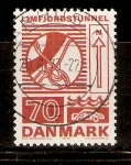 Stamps : Europe : Denmark :  TUNEL