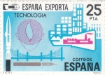 Sellos de Europa - Espa�a -  ESPAÑA EXPORTA- Tecnología                (O)