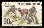 Sellos de Europa - Checoslovaquia -  HOCKEY  SOBRE  PASTO