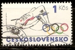 Sellos de Europa - Checoslovaquia -  JUEGOS  OLÌMPICOS  1984