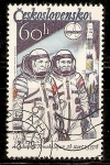Stamps Czechoslovakia -  ASTRONAUTAS