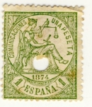 Stamps Spain -  Comunicaciones Ed 1874