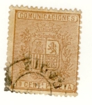 Sellos del Mundo : Europe : Spain : Comunicaciones Ed 1874