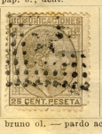 Stamps Spain -  Alfonso XII Ed 1878