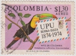 Stamps Colombia -  AVES DE COLOMBIA