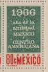 Stamps : America : Mexico :  AÑO DE LA AMISTAD CENTROAMERICANA 1966