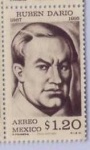 Stamps Mexico -  RUBEN DARIO 1867 - 1916