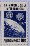 Stamps : America : Mexico :  DIA MUNDIAL DE LA METEOROLOGIA 1967