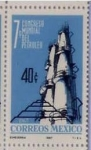 Stamps Mexico -  7o.CONGRESO MUNDIAL DEL PETROLEO
