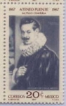 Stamps : America : Mexico :  1867 ATENEO FUENTE 1967  " SALTILLO COAHUILA "
