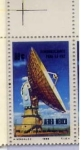 Stamps : America : Mexico :  COMUNICACIONES PARA LA PAZ "Estacion Terrena Tulancingo 860"