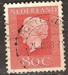 Stamps Netherlands -  La reina Juliana.