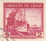 Sellos de America - Chile -  Marina Mercante