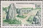 Stamps France -  TURISMO 1965. ALINEAMIENTOS DE CARNAC. Y&T Nº 1440