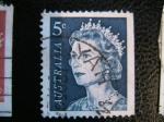 Stamps Australia -   Reina Elizabeth II de Inglaterra