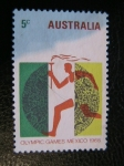 Stamps Australia -  Olimpiadas Mexico 1968