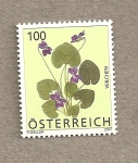 Stamps Austria -  Violeta