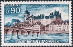 Sellos del Mundo : Europa : Francia : TURISMO 1973. CASTILLO DE GIEN. Y&T Nº 1578