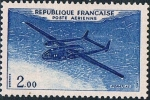 Stamps : Europe : France :  PROTOTIPOS. NORATLAS, DE NORD AVIATION. Y&T Nº A38
