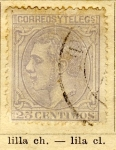 Stamps Spain -  Alfonso XII Ed 1879