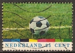 Stamps Netherlands -  Copa Mundial de Futbol 1974 en Alemania.