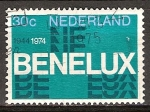 Sellos de Europa - Holanda -  30 Aniv de Benelux (unión aduanera).