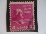 Stamps United States -  James  Madison (1751-1836), Fourth president of the U.S.A.