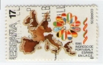 Stamps Spain -  2827-Ingreso de España en la CEE