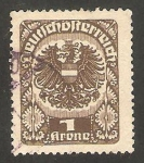 Stamps Austria -  224 - Escudo de armas