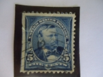 Sellos del Mundo : America : United_States : Ulysses S. Grant (1822-1885), 18th president of the U.S.A. 1869/77.