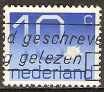 Sellos de Europa - Holanda -  Numeral.