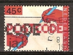 Stamps : Europe : Netherlands :  La introducción de códigos postales. 